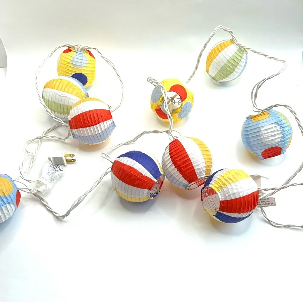 Fun Paper Lantern String Lights